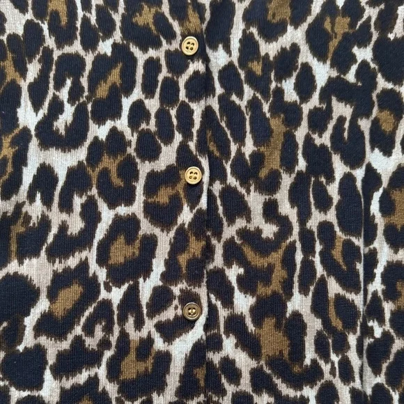 J Crew Leopard Cardigan - Picture 5 of 5